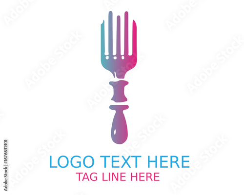 Fork Logo Design 