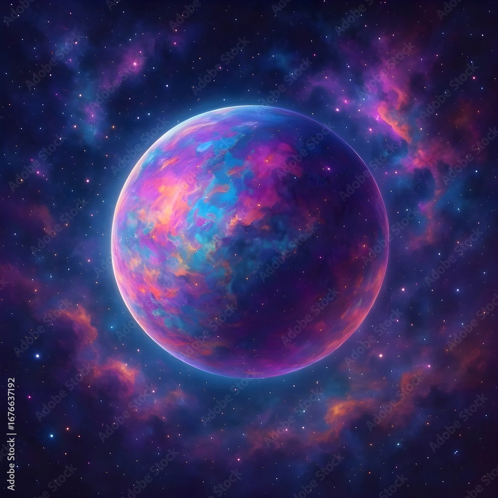 Obraz premium planet in space