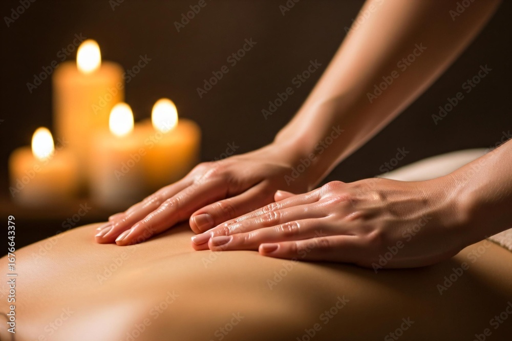 custom made wallpaper toronto digitalRelaxing massage therapy with warm candles