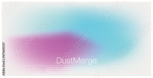 Abstract DustMerge Art: An ethereal artwork features a soft, hazy blend of cyan and magenta hues. This artistic fusion creates a sense of subtle gradients and textures.