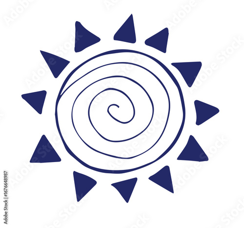 Set of vector drawings related to sailing stock