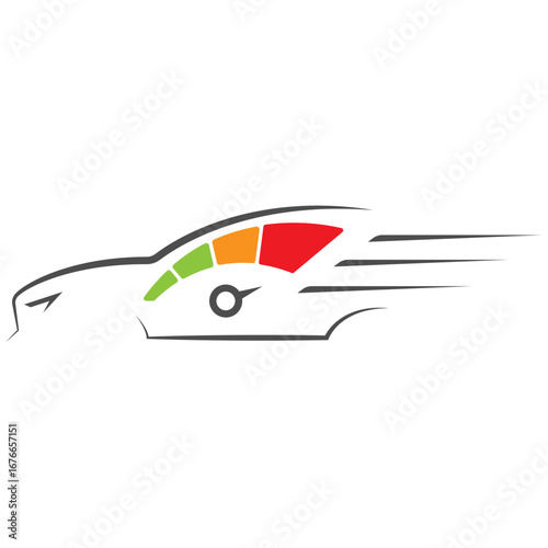Fast Car Speed Racing Design