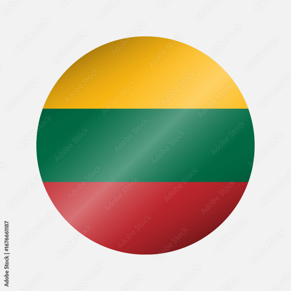Obraz premium lithuania flag 1