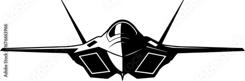 "Futuristic Combat Jet" Vector