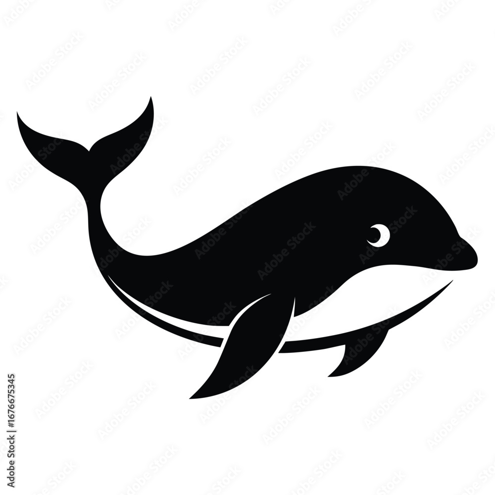 Obraz premium dolphin vector illustration