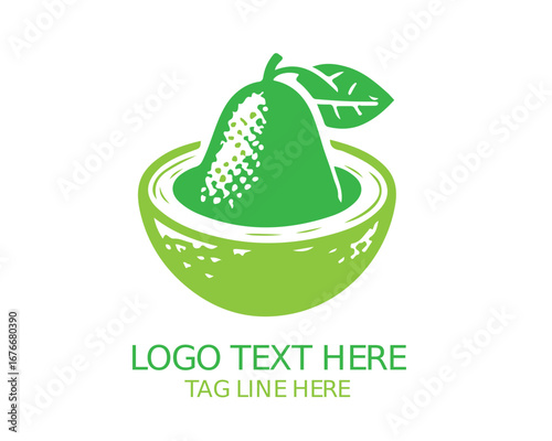 Avocado Logo Vector Design