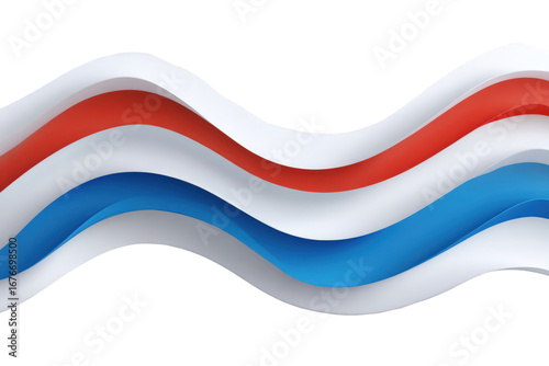Free Download Abstract wavy tricolor banner - GFXLoad