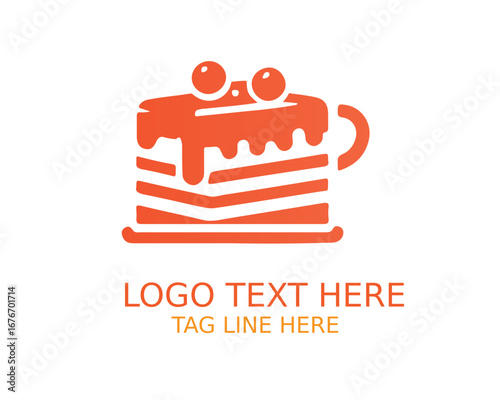 Dessert Logo Design Vector