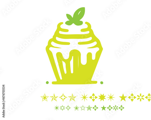 Dessert Logo Design Vector