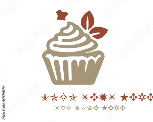 Dessert Logo Design Vector