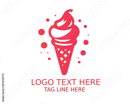 Dessert Logo Design Vector