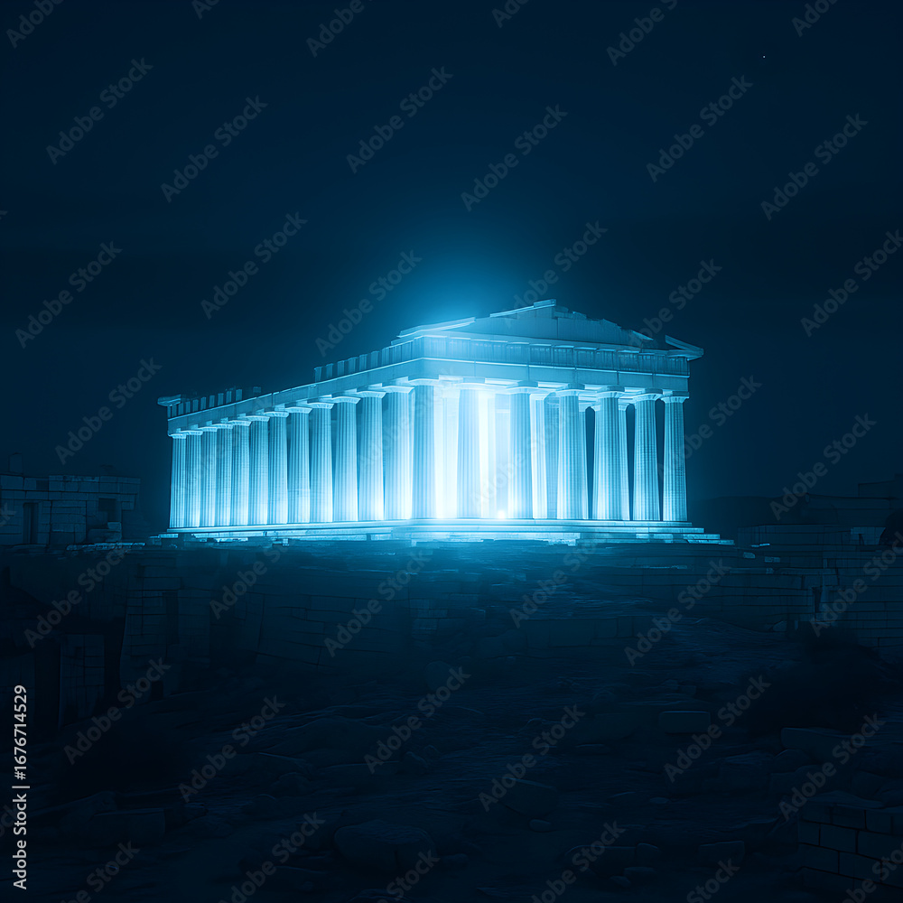 Obraz premium The Parthenon, Athenian Acropolis, Greece