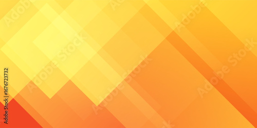 Abstract Orange Yellow Geometric Background eps10