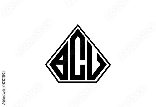 Free Download BCU Custom Monogram Logo Design. - GFXLoad