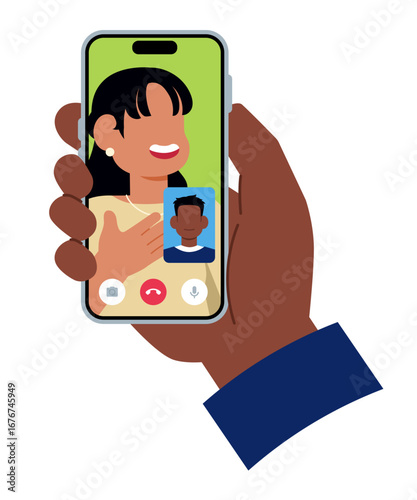 Video phone call