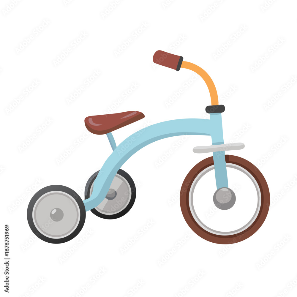 toy bicycle isolated on white toy bicycle isolated on white