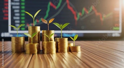 Money Plant and Stock Market Growth