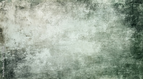 Aged, textured surface of muted greys and greens