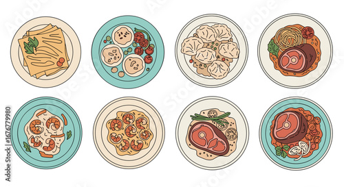 An assortment of delicious dishes ready to be enjoyed by everyone