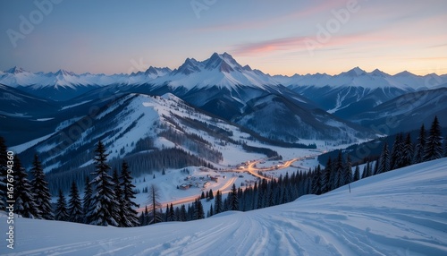 Snow Mountains & Ski Resorts – winter travel, adventure.