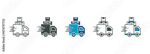 Distributor Icon Pack in Multiple Styles
