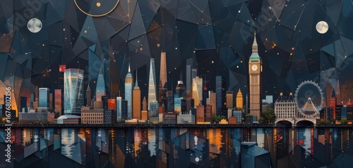  Deconstructed Beauty An Abstract Interpretation of the London Skyline