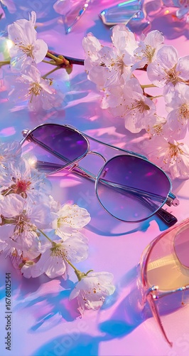Chromatic Bloom Neo-Tokyo Eyewear Collection