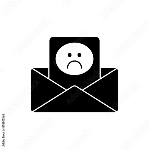 complain icon outline editable stroke line drawing eps