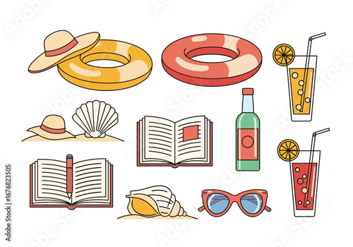 Beach holiday relaxation summer vacation fun activities leisure time enjoyment tropical getaway