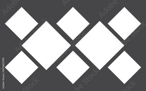 Empty geometric photo collage grid rectangle template shape. Modern tiles pattern mosaic for portfolio presentation. Background and photo album for wall mood board.	
