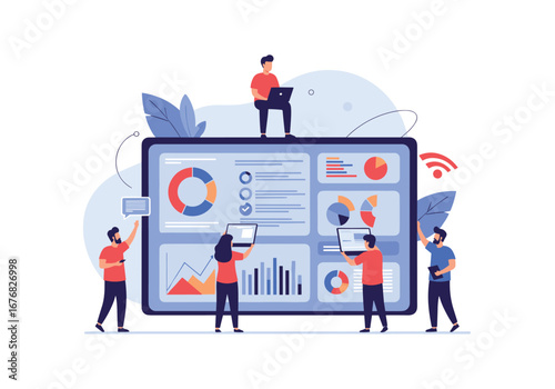 Visualizing complex data with innovative team collaboration and insightful business analytics solutions