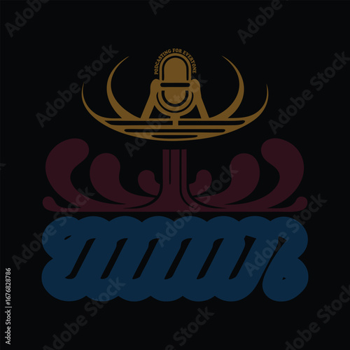 The coat of arms of liechtenstein featuring a crown and shield with red and blue elements on a black background