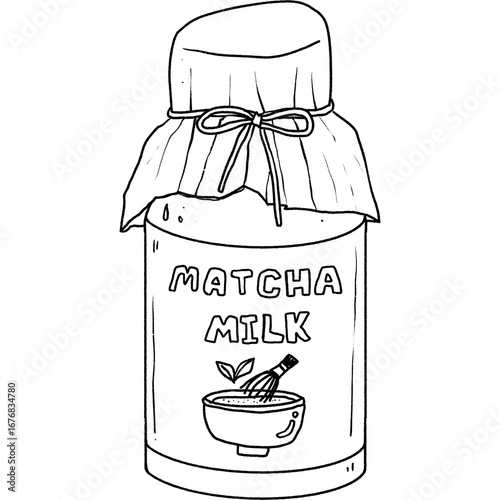 Matcha Lover Cute Clipart
