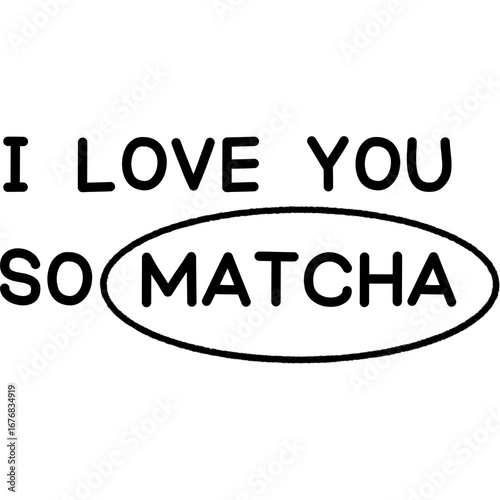 Matcha Lover Cute Clipart