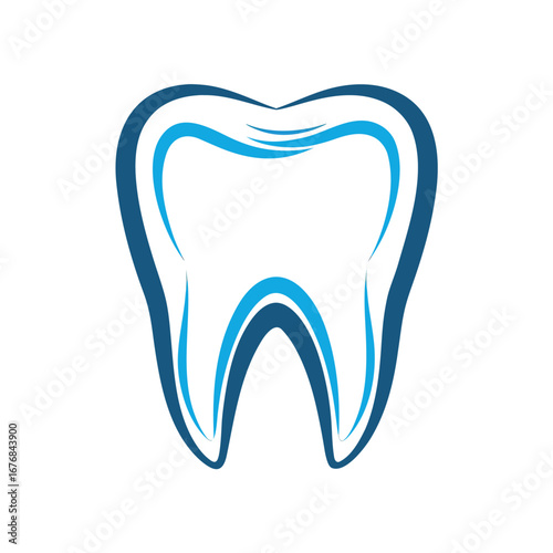 dental care logo icon design template vector 