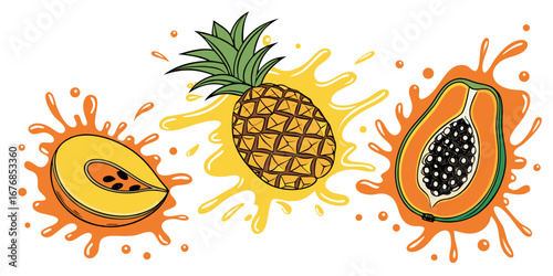 Fresh Fruit Food Vactor