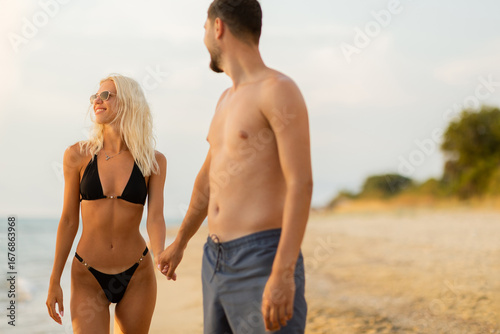 Couple enjoying a romantic ...