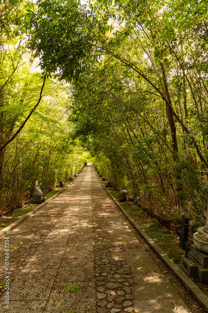 Obraz premium 仙台の輪王寺の山門