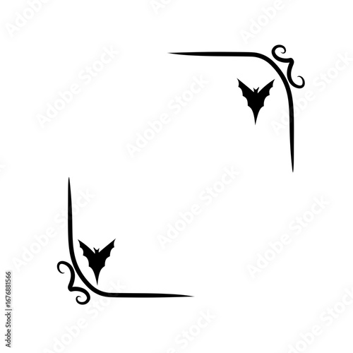 frame border corner bat