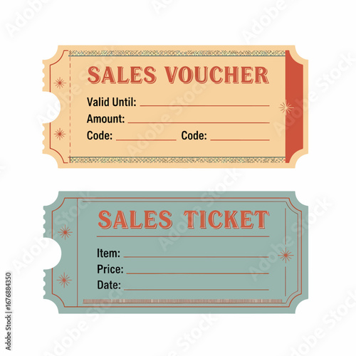 Admit one tickets, Voucher sale