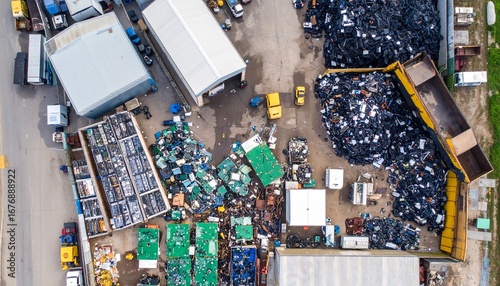Electronic Waste Dismantling Aerial Recovery Process
