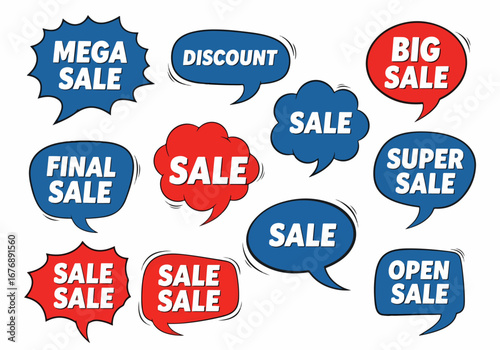 set of sale labels