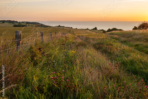krajobraz , wschód słońca 