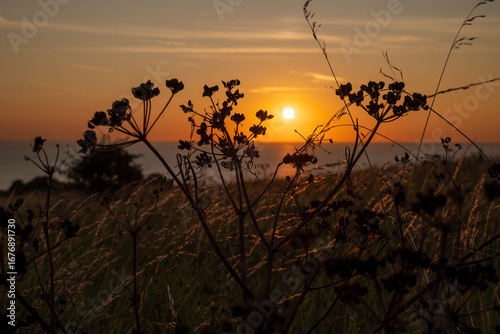 krajobraz , wschód słońca 