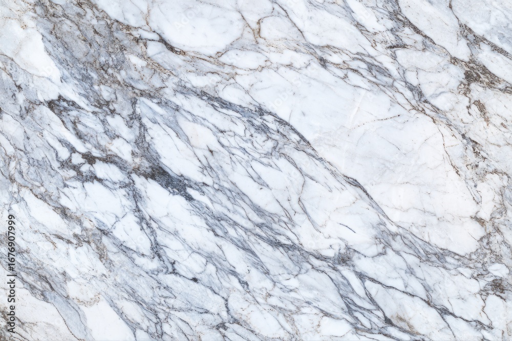 Fototapeta premium Abstract marble texture with white and gray veining