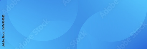 Abstract blue circle background with subtle blue gradient. Featuring geometric patterns, ideal for modern designs, digital projects, banners and creative visual presentations.