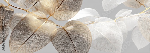 Abstract Floral Delicate Arrangement