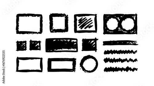 Abstract Chalk Strokes texture grunge