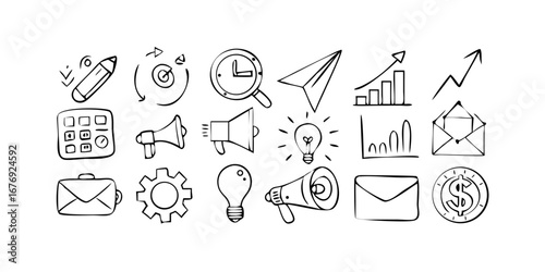 Businessperson with Briefcase silhouette