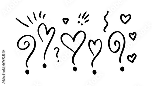 Collection of Heart Shapes love romance